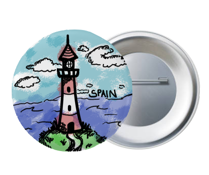 Badge Pins – Places
